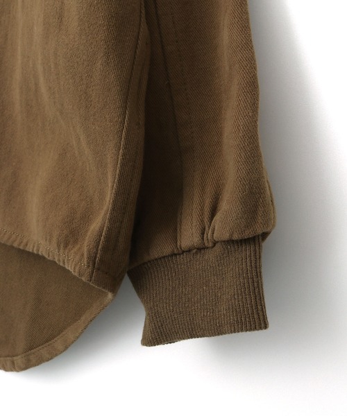 MAKE YOUR DAY(メイクユアデイ)の「バンドカラー長袖シャツ■80~140cm(シャツ/ブラウス・キッズ・ブラウン/ピンク/カーキ/ネイビー・100/130/140/80/110/90/120)」の15枚目の写真