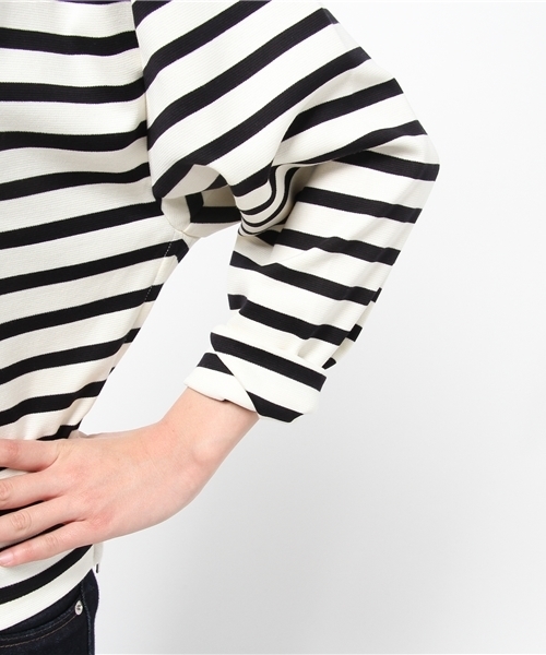 Whim Gazette（ウィムガゼット）の「ポンチボーダープルオーバー（T