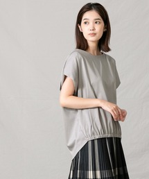 シルケットバルーンフレンチカットソー