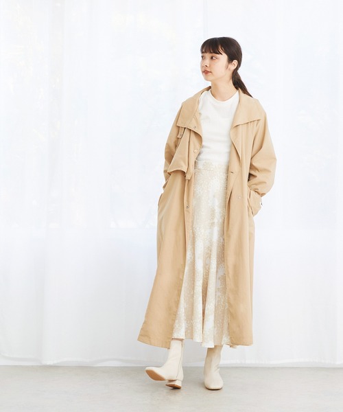 menue（メヌエ）の「【晴雨兼用】 スクエアトゥ 滑りにくい オールウェザーブーツ（ブーツ・レディース・ダークブラウン/アイボリー/ブラック/カーキ/ベージュ・3L/S/XS/M/L/LL）」の7枚目の写真