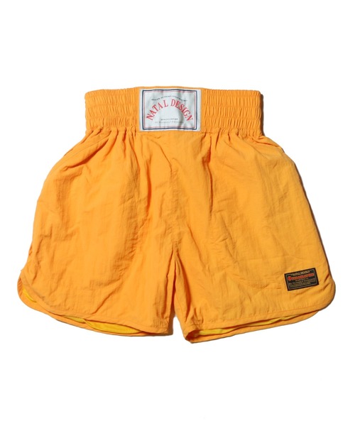 NATAL DESIGN ボクシングショーツ イエロー NATAL DESIGN（ネイタルデザイン）の「KELLY SHORTS（デニム