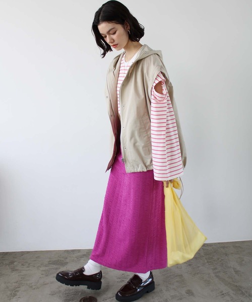 GeeRA（ジーラ）の「厚底トラックソールローファー（ローファー・レディース・ブラック/ダークブラウン/アイボリー・SMALL/MEDIUM/LARGE/X-LARGE）」の20枚目の写真