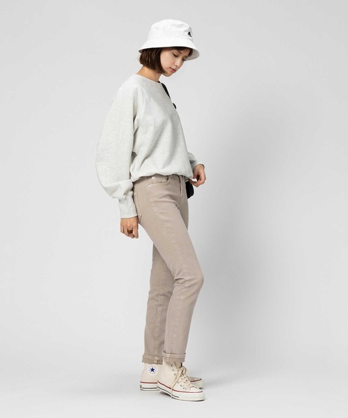 SOMETHING(サムシング)の「【SOMETHING】テーパードストレートパンツ(その他パンツ・レディース・ベージュ・27inch/29inch/28inch/26inch)」の10枚目の写真