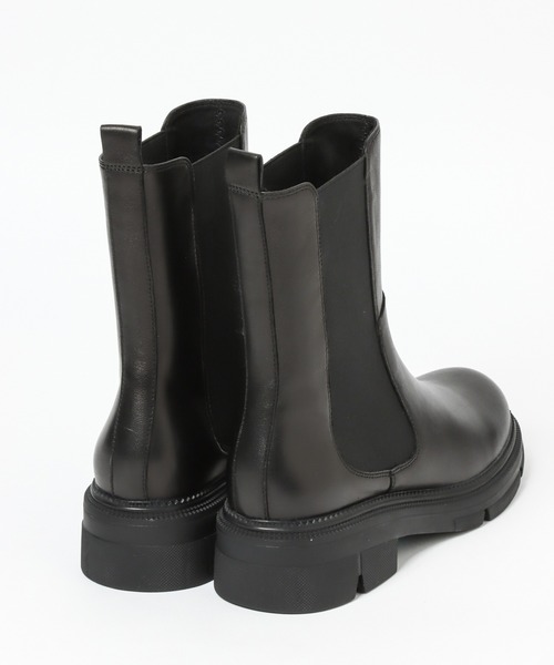 BARNYARDSTORM（バンヤードストーム）の「BARNYARDSTORM / レザーサイドゴアブーツ（ブーツ・レディース・ブラック・38/39/35/37/36/40）」の13枚目の写真