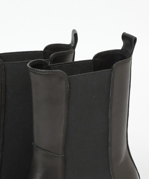 BARNYARDSTORM（バンヤードストーム）の「BARNYARDSTORM / レザーサイドゴアブーツ（ブーツ・レディース・ブラック・38/39/35/37/36/40）」の9枚目の写真