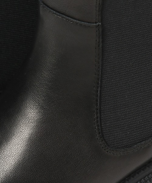 BARNYARDSTORM（バンヤードストーム）の「BARNYARDSTORM / レザーサイドゴアブーツ（ブーツ・レディース・ブラック・38/39/35/37/36/40）」の3枚目の写真