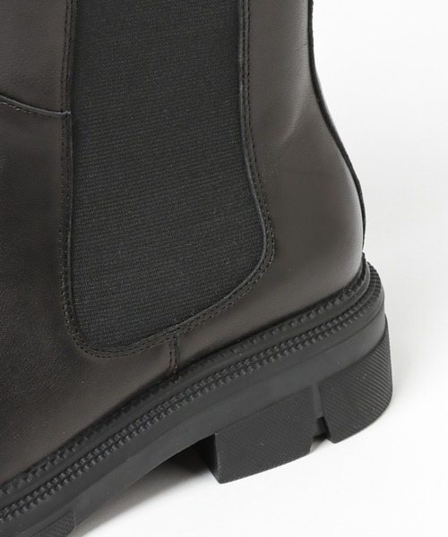 BARNYARDSTORM（バンヤードストーム）の「BARNYARDSTORM / レザーサイドゴアブーツ（ブーツ・レディース・ブラック・38/39/35/37/36/40）」の14枚目の写真