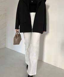 KOBE LETTUCE | 低身長から高身長までOK！選べるサイズのびのびストレッチフレアパンツ(その他パンツ)