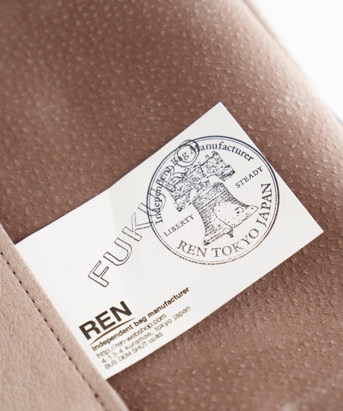 REN（レン）の「REN ピッグスキン・ハリーランチバッグM（トートバッグ・レディース・ブラック/ベージュ系その他・FREE）」の4枚目の写真