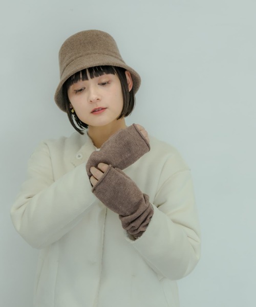 SMELLY（スメリー）の「ソフトウールバケットハット（ハット・レディース・ブラック/グレー/モカ・-）」の12枚目の写真