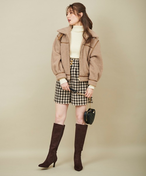 31 Sons de mode(トランテアン ソン ドゥ モード)の「ロービングチェックパンツ(その他パンツ・レディース・ブラック/グリーン/ブラウン・36/38)」の16枚目の写真