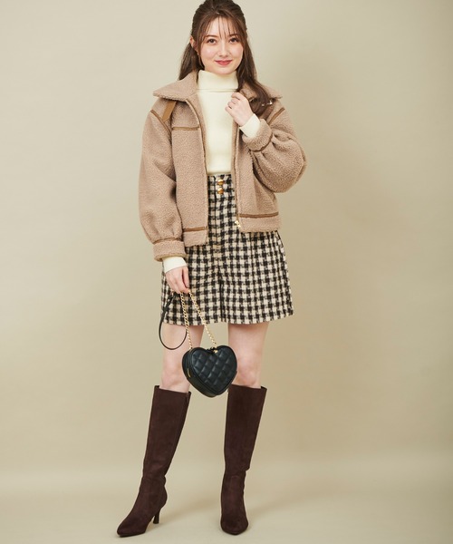 31 Sons de mode(トランテアン ソン ドゥ モード)の「ロービングチェックパンツ(その他パンツ・レディース・ブラック/グリーン/ブラウン・36/38)」の17枚目の写真