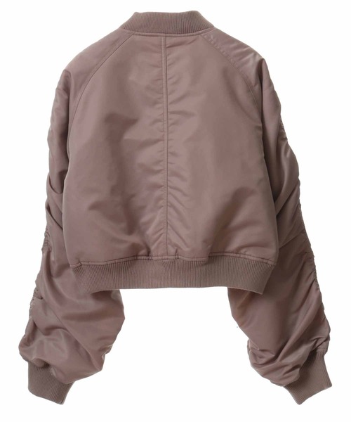 31 Sons de mode(トランテアン ソン ドゥ モード)の「MA-1ブルゾン(その他アウター・レディース・ピンク/ベージュ・36)」の6枚目の写真