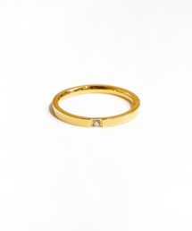 blackdia ocean | blackdia ocean 一粒ジルコニアリング(リング)