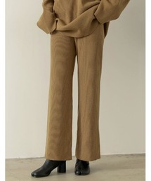 Re:EDIT | [低身長サイズ有]起毛リブニットストレートパンツ(その他パンツ)