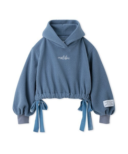 SNIDEL（スナイデル）の「【MALIBU SHIRTS】ボアショートフーディ 