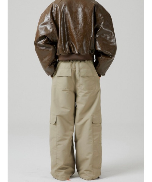 ESC STUDIO(イーエスシースタジオ)の「【ESC STUDIO/イーエスシースタジオ】cargo pocket trainning pants / カーゴパンツ ジョガーパンツ(カーゴパンツ・メンズ・ブラック/カモフラージュ/ベージュ・ONE SIZE)」の16枚目の写真