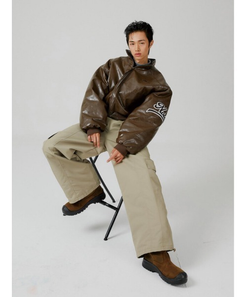 ESC STUDIO(イーエスシースタジオ)の「【ESC STUDIO/イーエスシースタジオ】cargo pocket trainning pants / カーゴパンツ ジョガーパンツ(カーゴパンツ・メンズ・ブラック/カモフラージュ/ベージュ・ONE SIZE)」の9枚目の写真