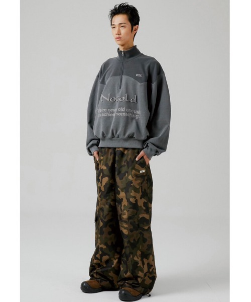 ESC STUDIO(イーエスシースタジオ)の「【ESC STUDIO/イーエスシースタジオ】cargo pocket trainning pants / カーゴパンツ ジョガーパンツ(カーゴパンツ・メンズ・ブラック/カモフラージュ/ベージュ・ONE SIZE)」の10枚目の写真