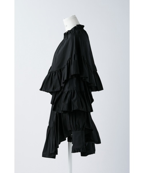 ENFOLD（エンフォルド）の「SOMELOS PRINCESS BLOUSE（シャツ/ブラウス・レディース・ブラック・38）」の3枚目の写真