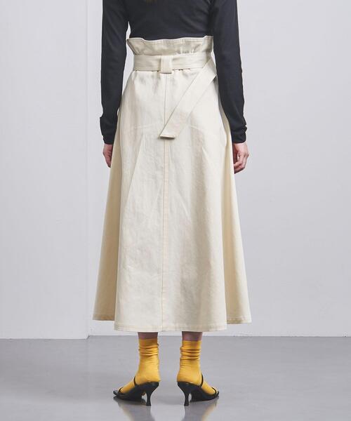 UNITED ARROWS ベルテッドフレアスカート UNITED ARROWS（ユナイテッドアローズ）の「C ベルテッド フレア