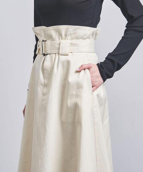 UNITED ARROWS ベルテッドフレアスカート UNITED ARROWS（ユナイテッドアローズ）の「C ベルテッド フレア