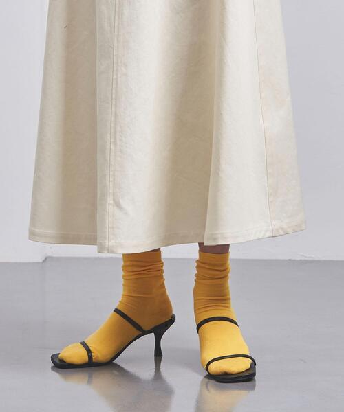 UNITED ARROWS ベルテッドフレアスカート UNITED ARROWS（ユナイテッドアローズ）の「C ベルテッド フレア