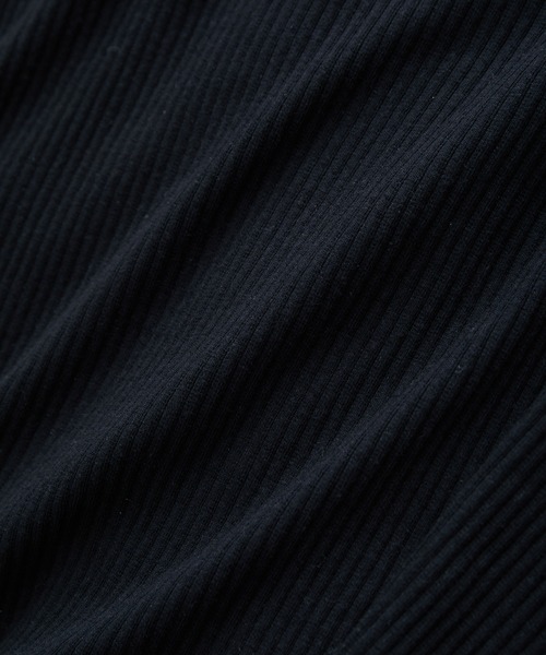 【洗える】【前後2WAY】テレコリブプルオーバー