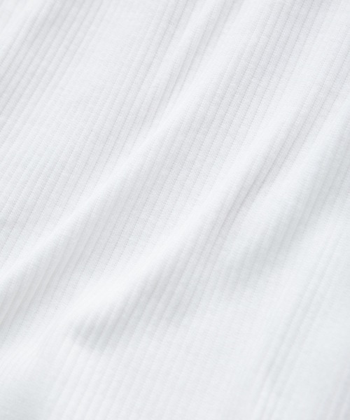 【洗える】【前後2WAY】テレコリブプルオーバー