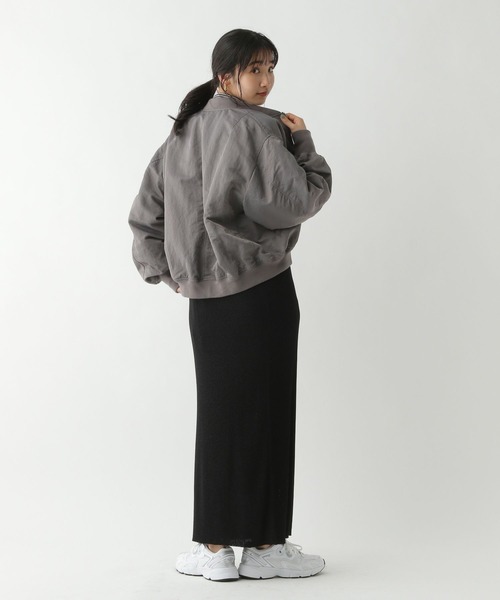 A part by(アパートバイ)の「ラメニットナロースカート(スカート・レディース・グレー系その他2/ブラック/ベージュ系その他・FREE)」の12枚目の写真