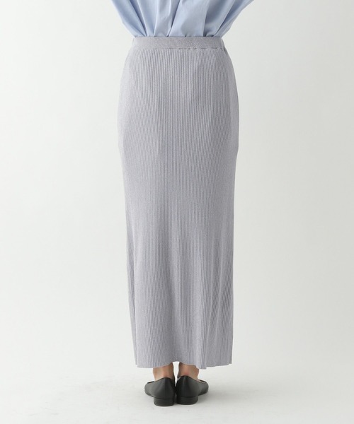 A part by(アパートバイ)の「ラメニットナロースカート(スカート・レディース・グレー系その他2/ブラック/ベージュ系その他・FREE)」の20枚目の写真