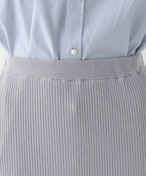 A part by(アパートバイ)の「ラメニットナロースカート(スカート・レディース・グレー系その他2/ブラック/ベージュ系その他・FREE)」の21枚目の写真