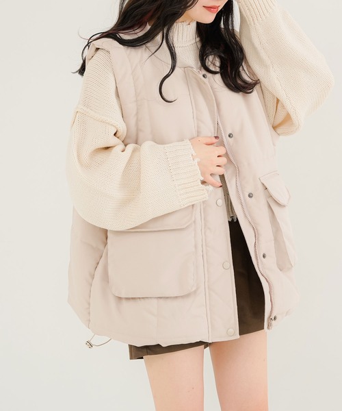 マルチwayフェイクダウンジャケット（ダウンジャケット/コート）｜Newlyme（ニューリーミー）