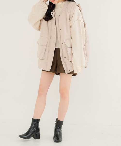 マルチwayフェイクダウンジャケット（ダウンジャケット/コート）｜Newlyme（ニューリーミー）