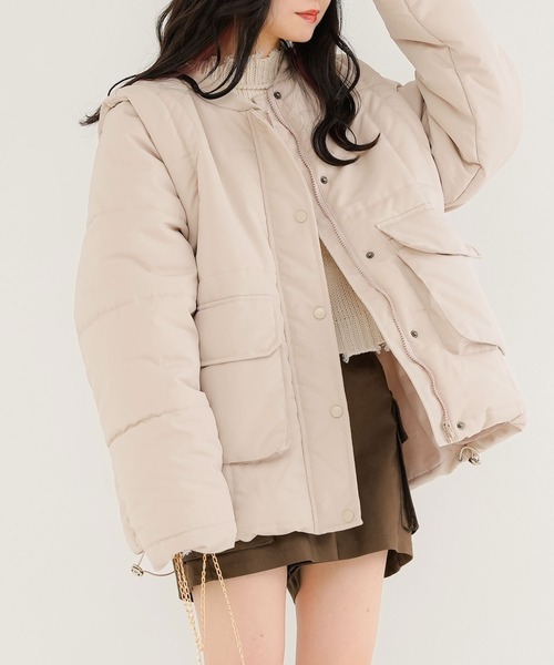 マルチwayフェイクダウンジャケット（ダウンジャケット/コート）｜Newlyme（ニューリーミー）