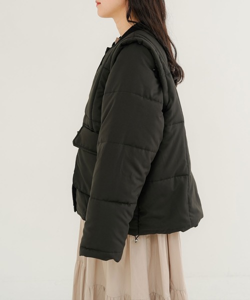 マルチwayフェイクダウンジャケット（ダウンジャケット/コート）｜Newlyme（ニューリーミー）