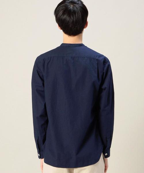 MHL.（エムエイチエル）の「＜MHL.xBY＞ 11 BAND/C SHT/シャツ（シャツ/ブラウス・メンズ・ネイビー/ホワイト・LARGE/SMALL/MEDIUM）」の12枚目の写真