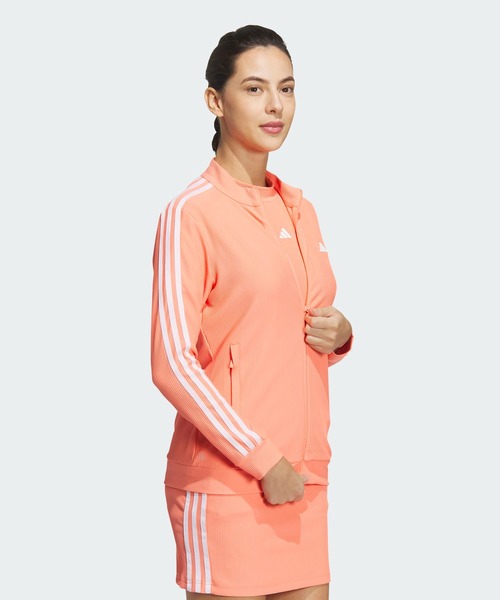 adidas コート アウター スリーストライプス 長袖フルジップ
