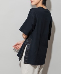 Munich | コットンジャージサイドスリットTシャツ(Tシャツ/カットソー)