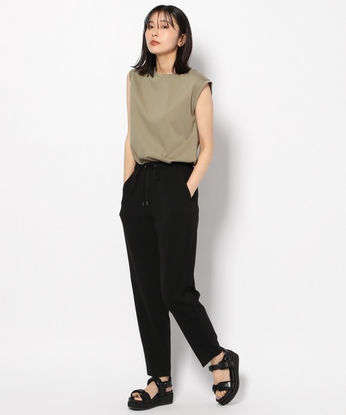 BARNYARDSTORM（バンヤードストーム）の「BARNYARDSTORM /【WEB限定サイズL】ツイルテーパードパンツ（その他パンツ・レディース・ラベンダー/ブルー/ブラック・1/2/0/00）」の6枚目の写真