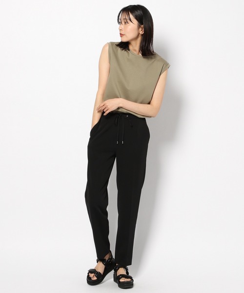 BARNYARDSTORM（バンヤードストーム）の「BARNYARDSTORM /【WEB限定サイズL】ツイルテーパードパンツ（その他パンツ・レディース・ラベンダー/ブルー/ブラック・1/2/0/00）」の7枚目の写真