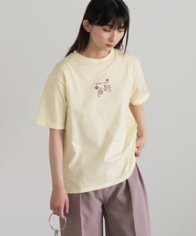 フロントニュアンスロゴTシャツ