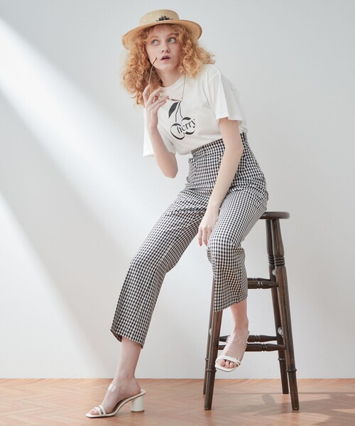 DEICY（デイシー）の「ハートポケットパンツ（スラックス・レディース・ブラック系その他/ピンク・1/0）」の14枚目の写真