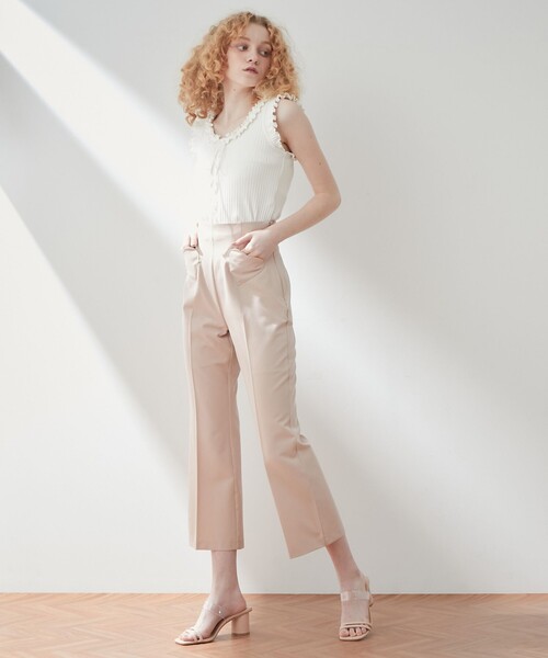 DEICY（デイシー）の「ハートポケットパンツ（スラックス・レディース・ブラック系その他/ピンク・1/0）」の22枚目の写真