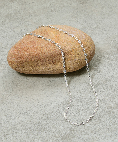 And A(アンドエー)の「And A アンドエー / Link chain necklace パフュードマリーナチェーンネックレス チョーカー(シルバ-925)(ネックレス・メンズ・シルバー・60cm/40cm/50cm)」の5枚目の写真
