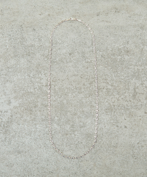 And A(アンドエー)の「And A アンドエー / Link chain necklace パフュードマリーナチェーンネックレス チョーカー(シルバ-925)(ネックレス・メンズ・シルバー・60cm/40cm/50cm)」の6枚目の写真