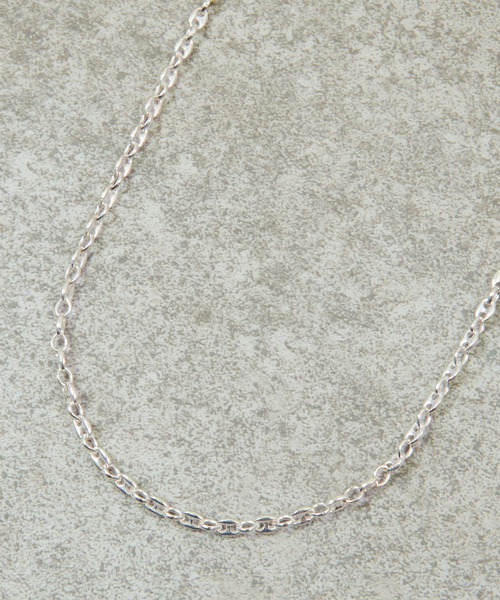 And A(アンドエー)の「And A アンドエー / Link chain necklace パフュードマリーナチェーンネックレス チョーカー(シルバ-925)(ネックレス・メンズ・シルバー・60cm/40cm/50cm)」の7枚目の写真