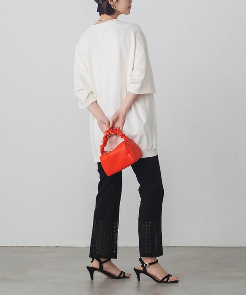 hunch（ハンチ）の「無地 レース フレアパンツ（その他パンツ・レディース・オフホワイト/ブラウン/ブラック・FREE）」の3枚目の写真