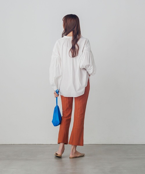 hunch（ハンチ）の「無地 レース フレアパンツ（その他パンツ・レディース・オフホワイト/ブラウン/ブラック・FREE）」の21枚目の写真