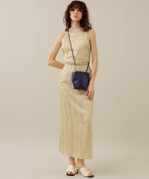 EBONY（エボニー）の「【EBONY/エボニー】スラブストライプトップス（Tシャツ/カットソー・レディース・オフホワイト/イエロー・2）」の18枚目の写真